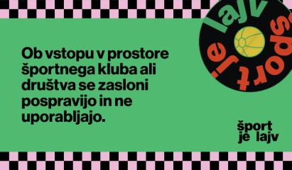 Prihod na trening je dobra priložnost za aktivno preživljanje prostega časa brez zaslonov.