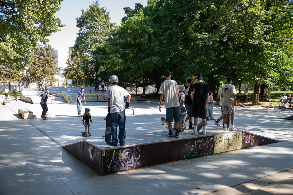 Utrinki prvega ljubljanskega festivala športa