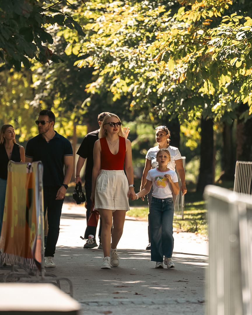 Utrinki prvega ljubljanskega festivala športa