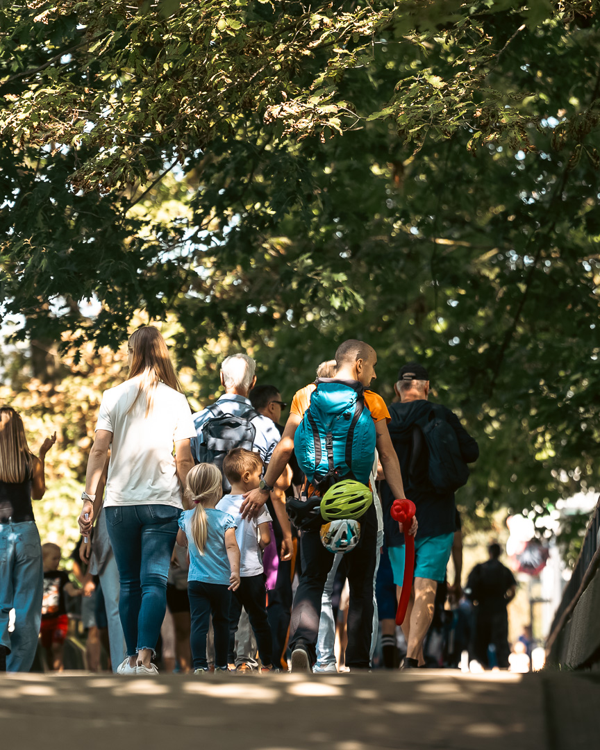 Utrinki prvega ljubljanskega festivala športa