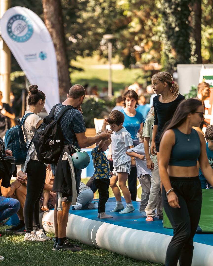 Utrinki prvega ljubljanskega festivala športa