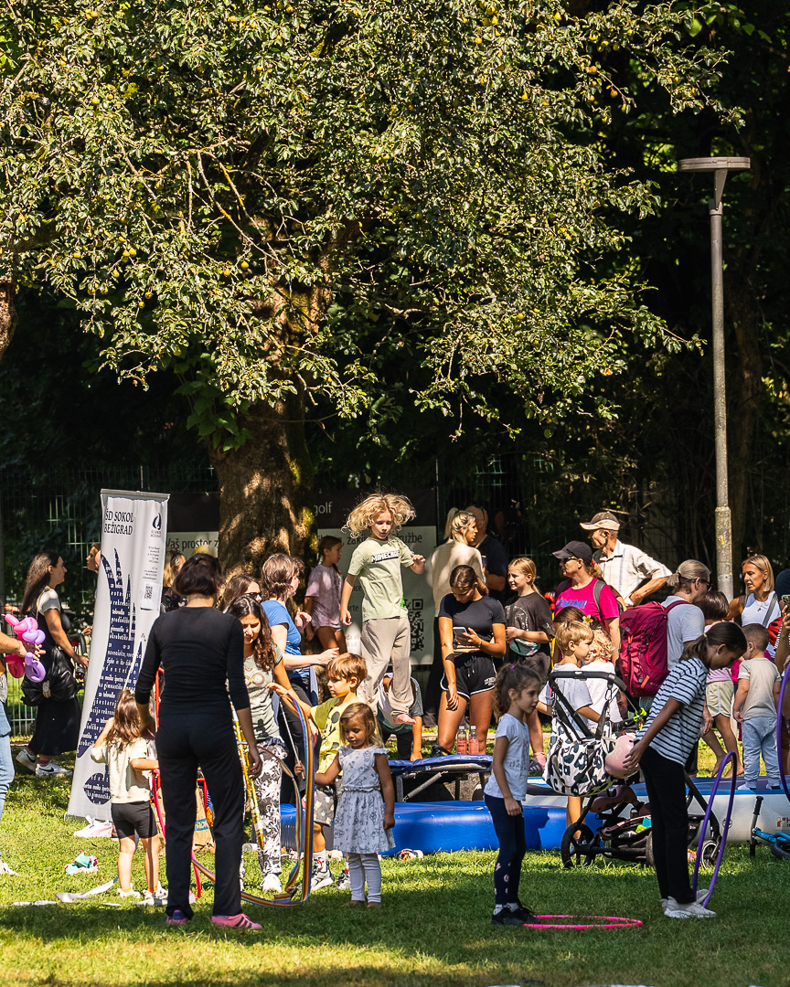 Utrinki prvega ljubljanskega festivala športa