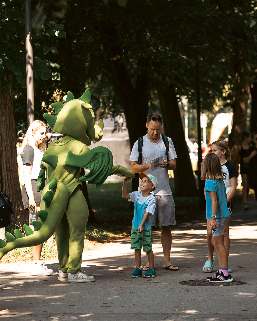 Utrinki prvega ljubljanskega festivala športa