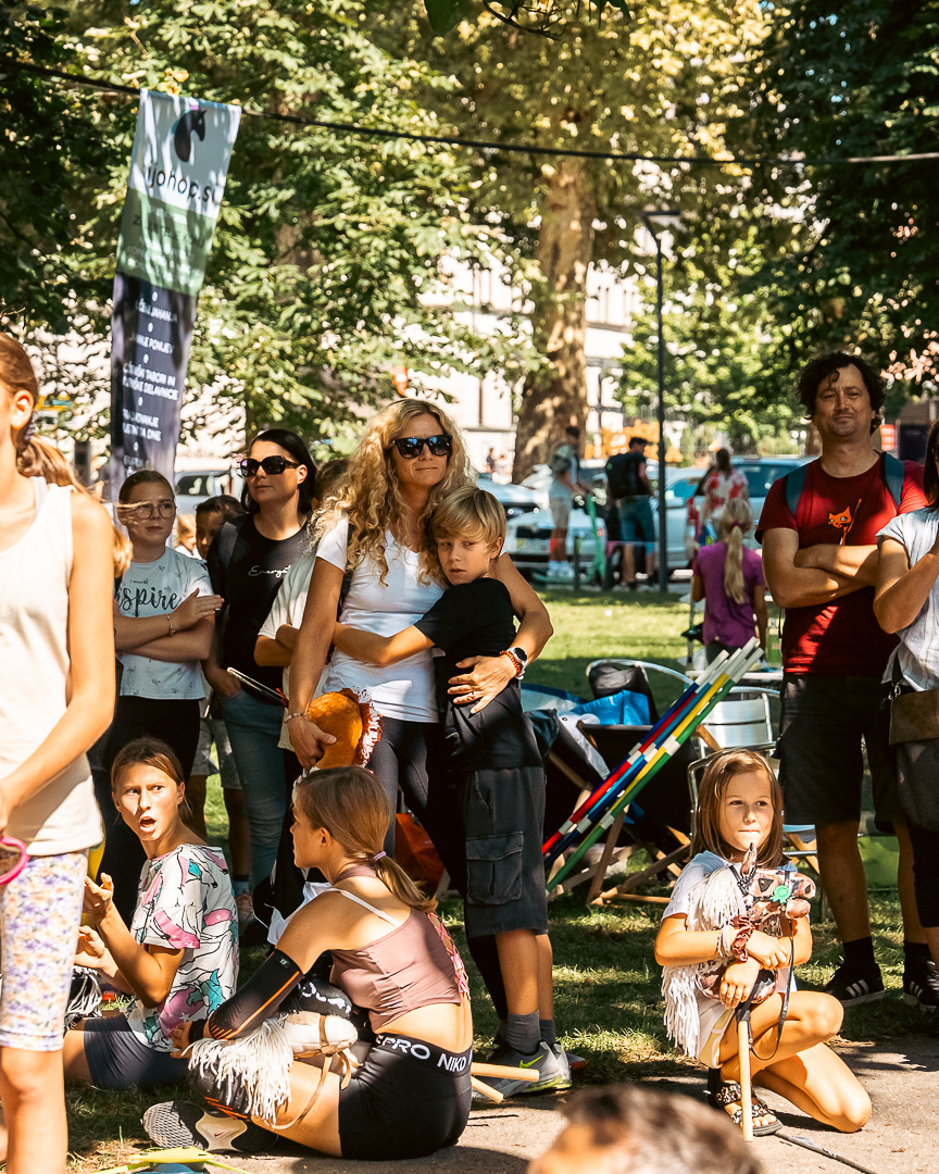 Utrinki prvega ljubljanskega festivala športa