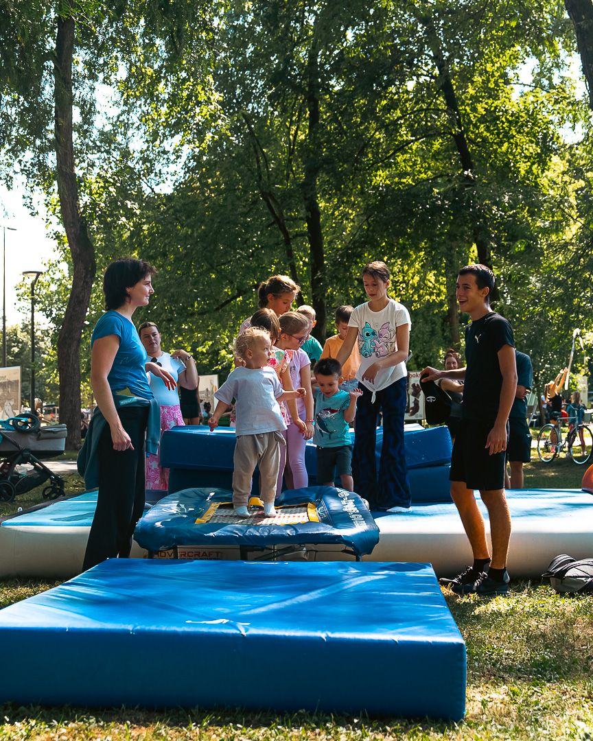 Utrinki drugega ljubljanskega festivala športa