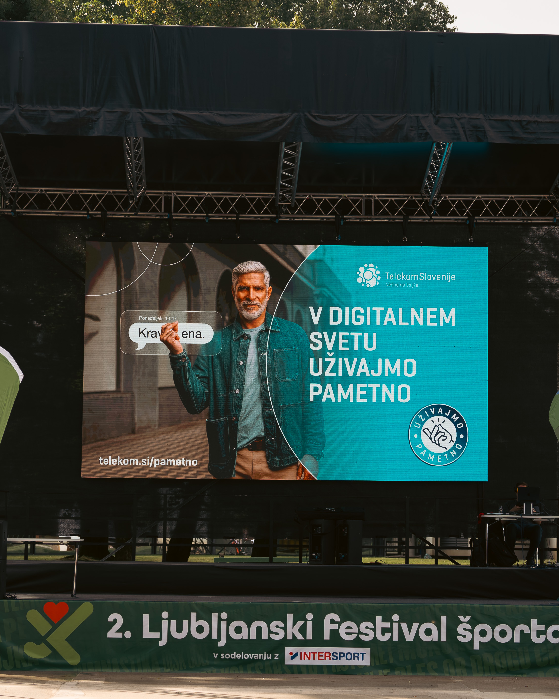 Utrinki prvega ljubljanskega festivala športa