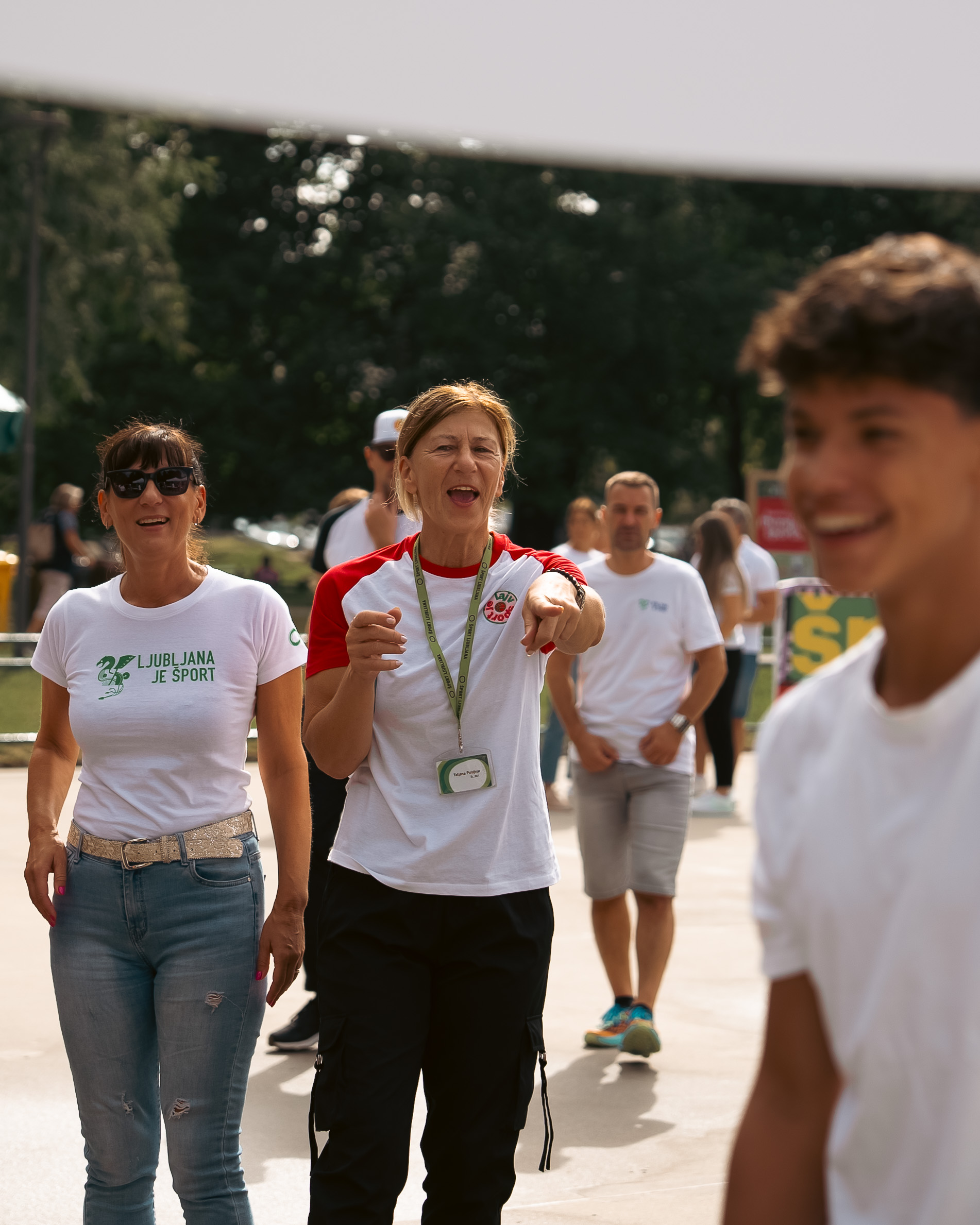 Utrinki prvega ljubljanskega festivala športa