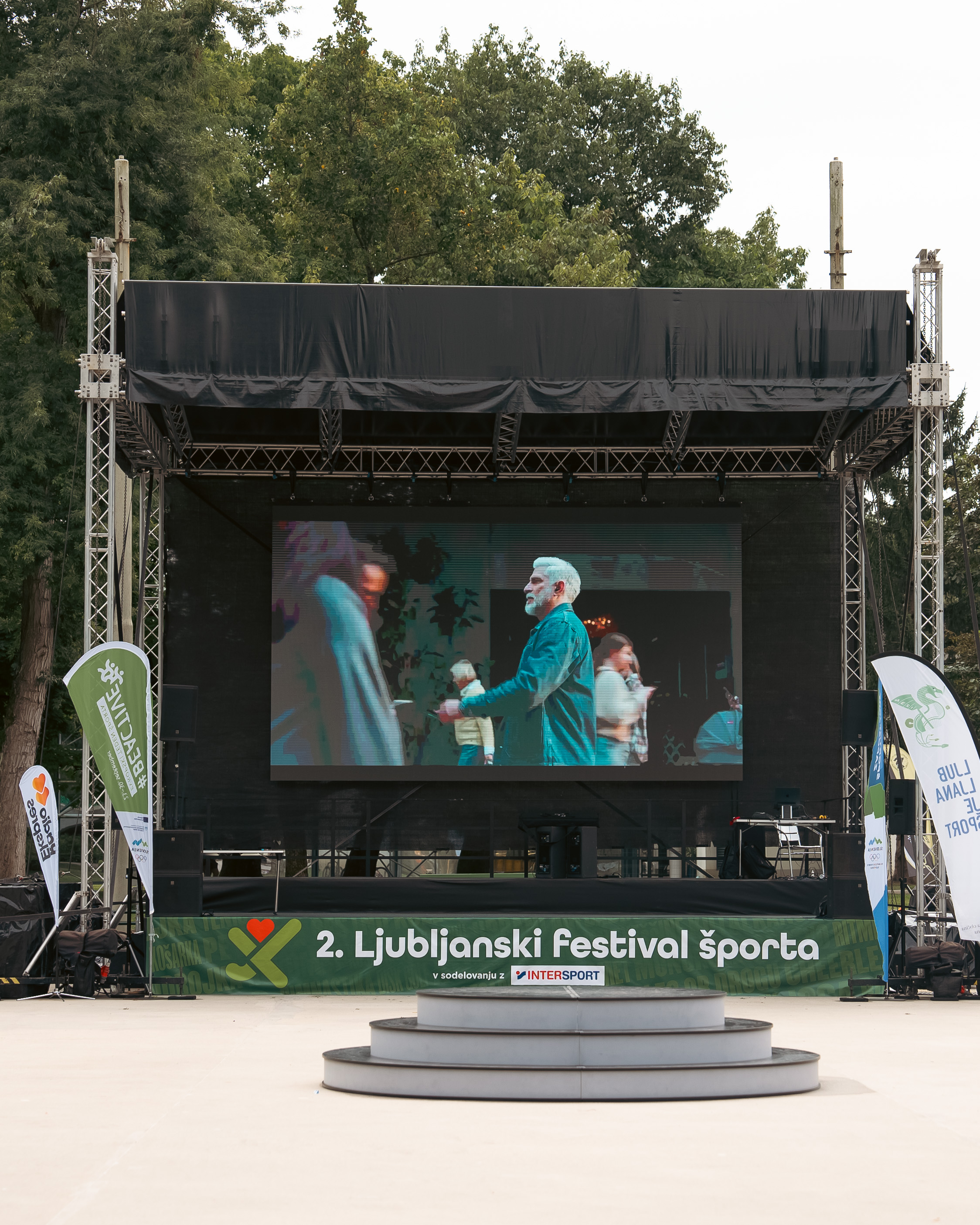 Utrinki prvega ljubljanskega festivala športa